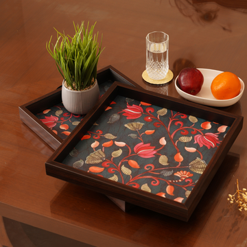 Elegant MDF Serving Tray | Stylish & Durable Decorative Tray for Home & Dining