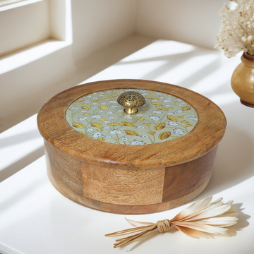 Sophisticated Wooden Multipurpose Storage Box | Ecofriendly Tableware | Stylish & Durable