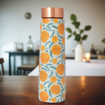 Copper Water Bottle | 1 Litre | Boosts Immunity