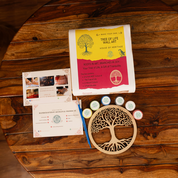 Tree of life craft gift Box | DIY gift box | kids art box | kids birthday return gift