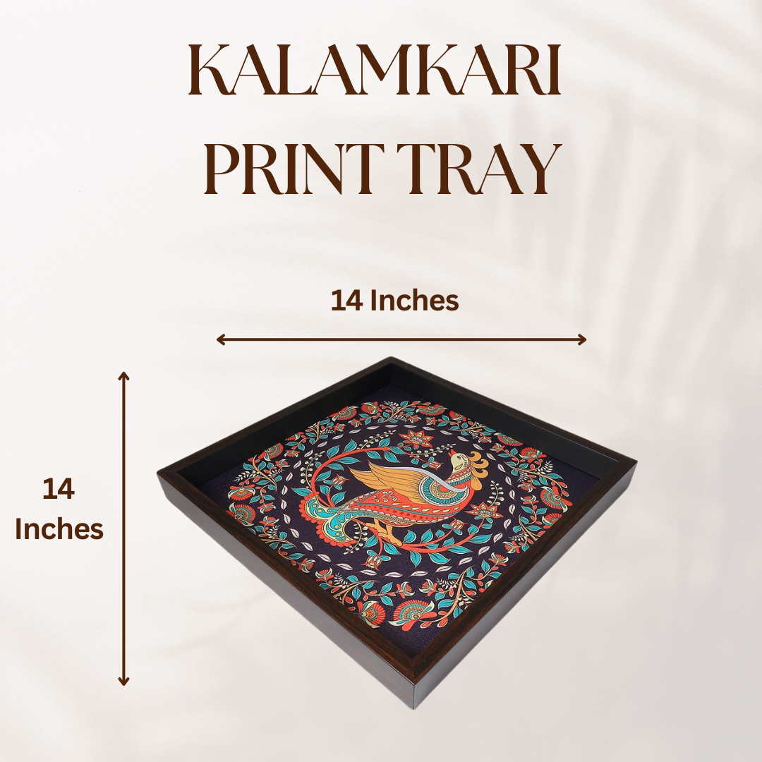 Elegant Square Serving Tray | Stylish & Durable Decorative Tray for Home & Dining