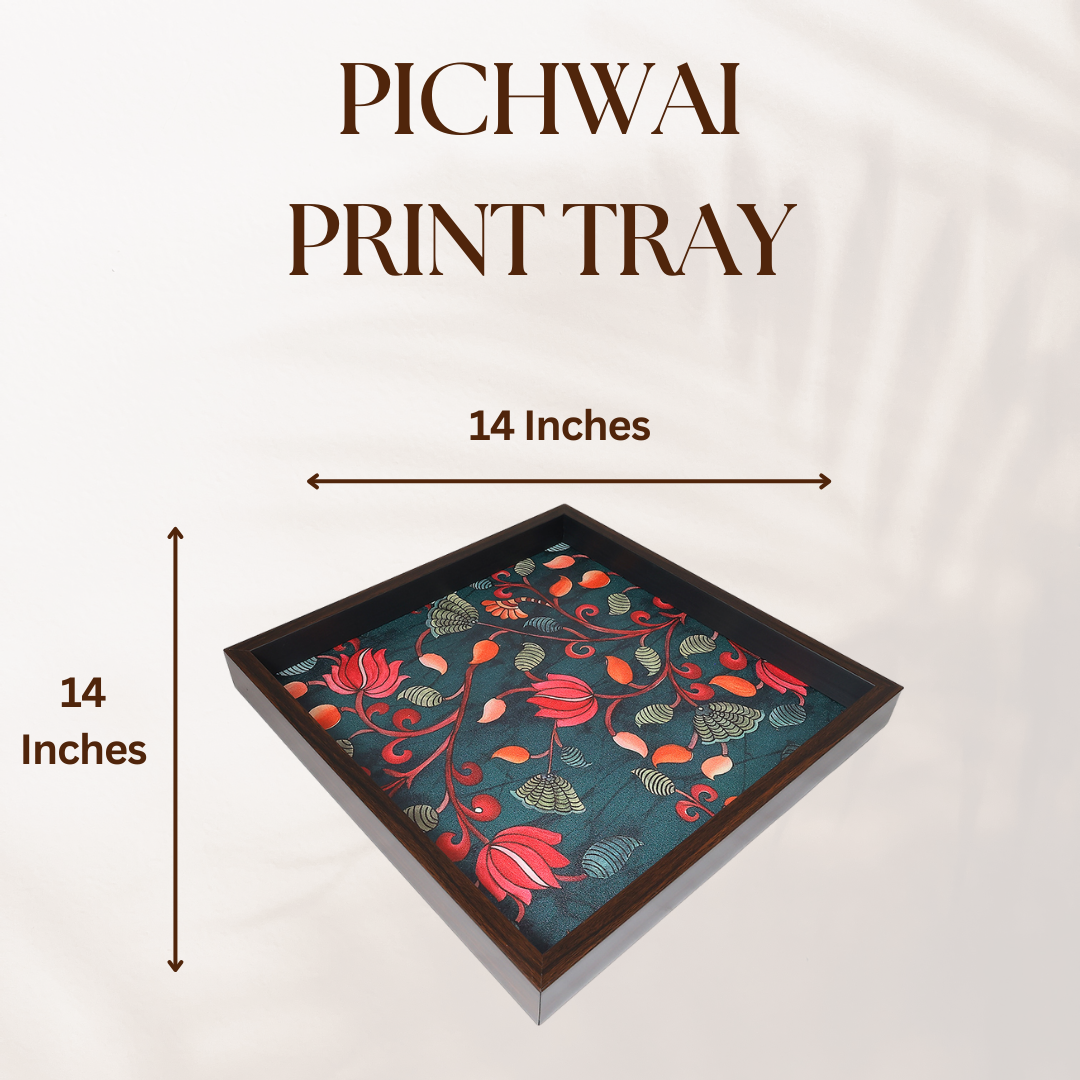 Elegant MDF Serving Tray | Stylish & Durable Decorative Tray for Home & Dining