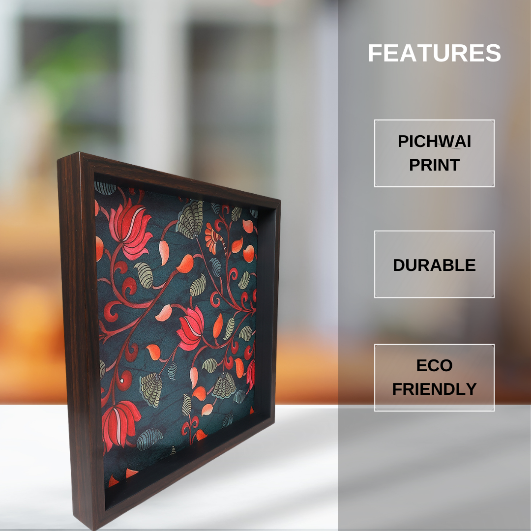 Elegant MDF Serving Tray | Stylish & Durable Decorative Tray for Home & Dining