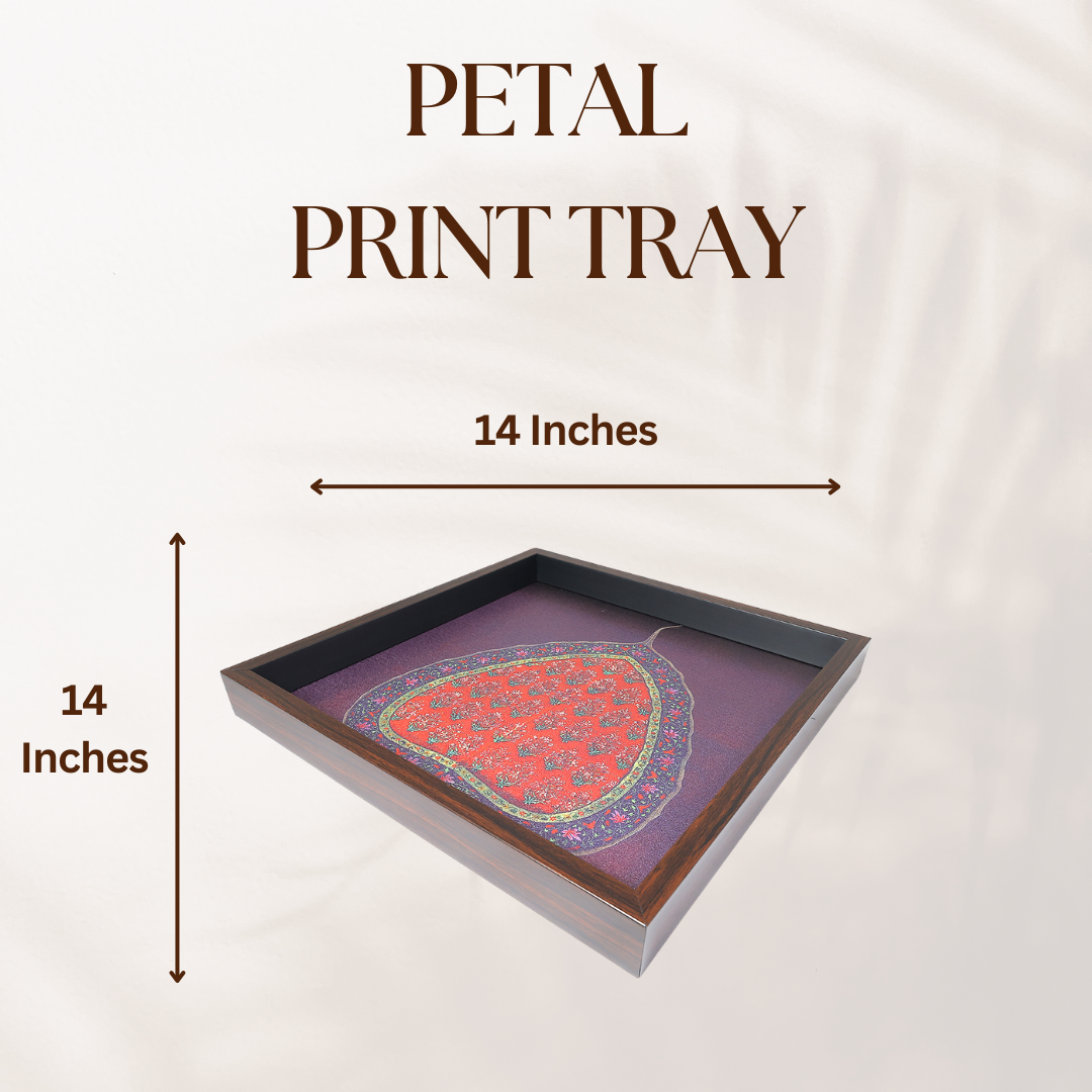 Elegant MDF Serving Tray | Stylish & Durable Decorative Tray for Home & Dining