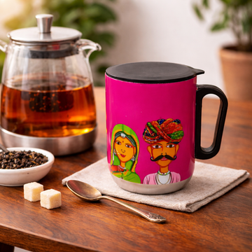 Insulated Stainless Steel Vacuum Mug | Hot and Cold Tea & Coffee Cup