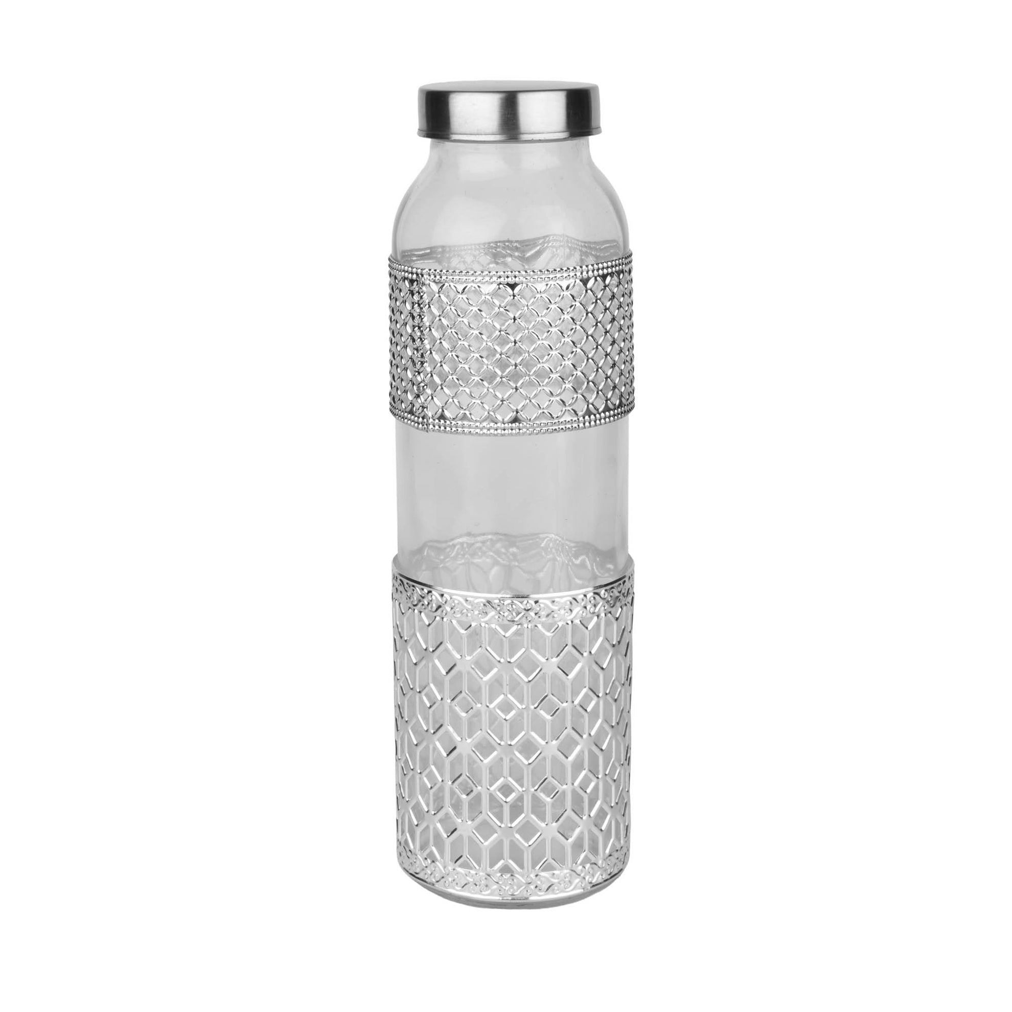 Handcrafted German Silver Bottle & Glass Set Eid Gifting