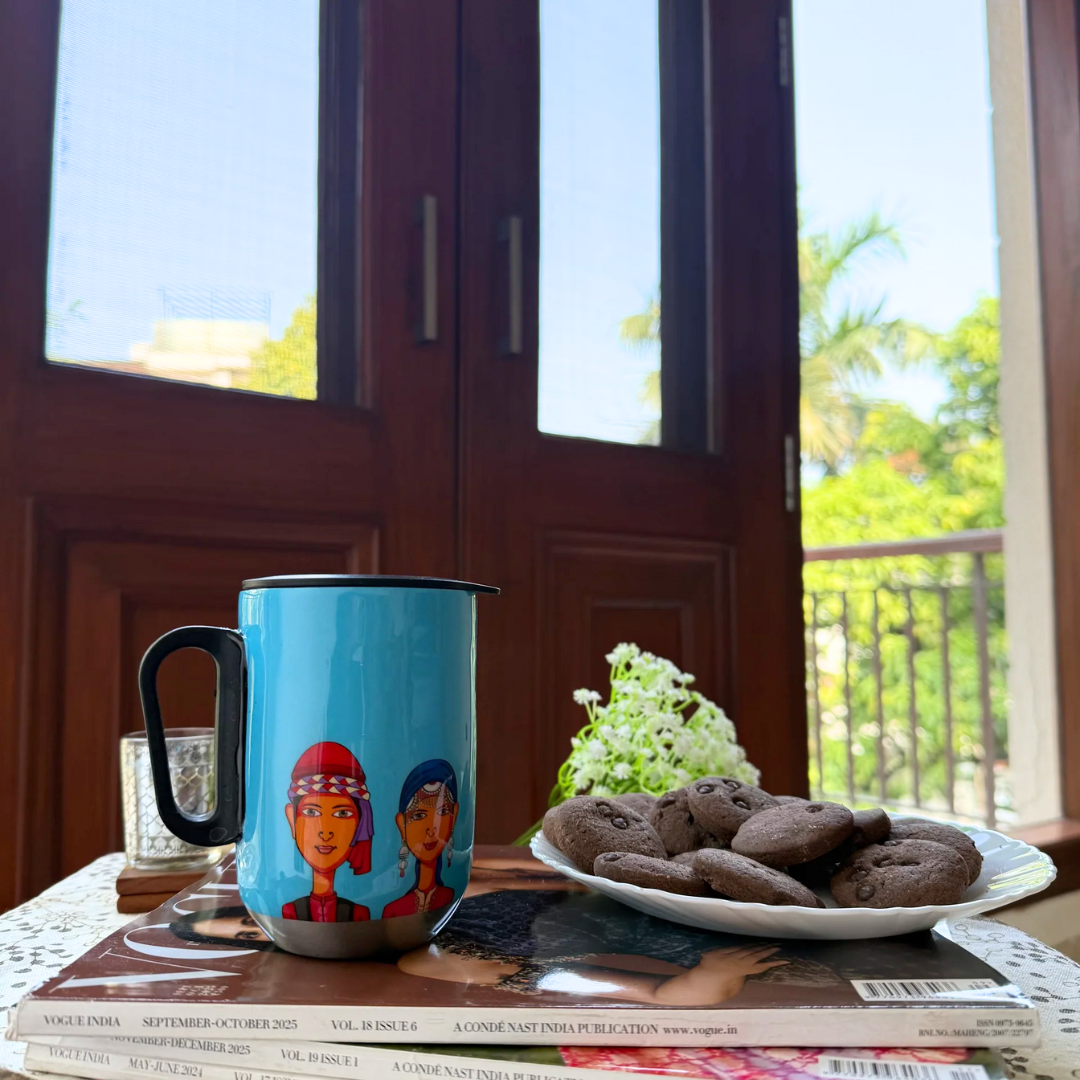 Insulated Stainless Steel Vacuum Mug | Hot and Cold Tea & Coffee Cup
