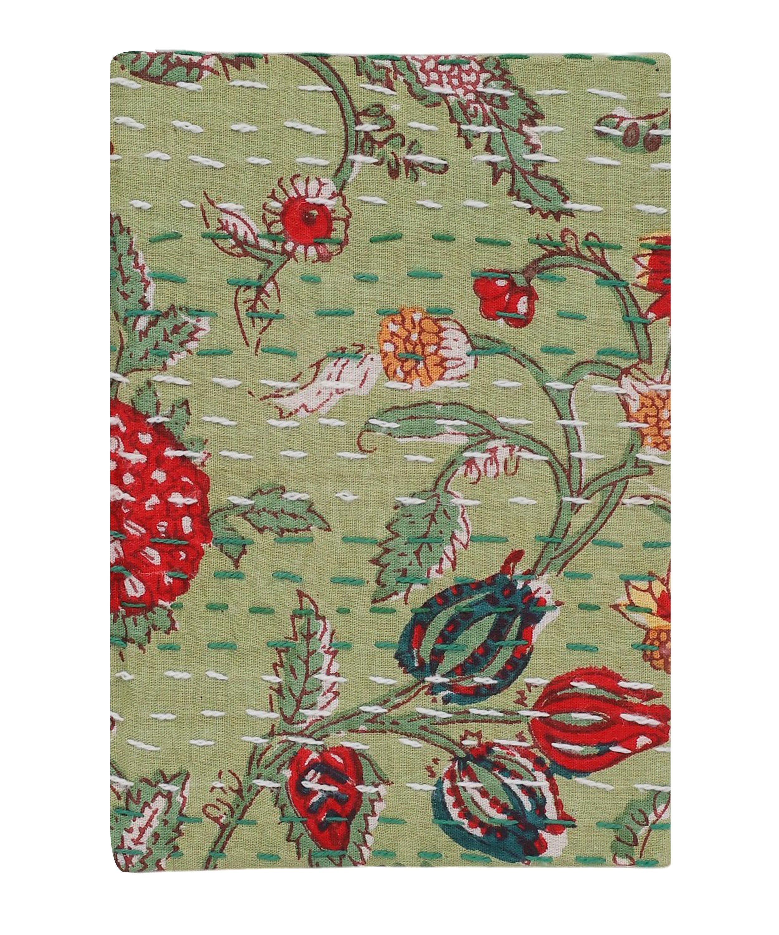 Floral Block Print Diary | Handmade Diary for Writing & Notes