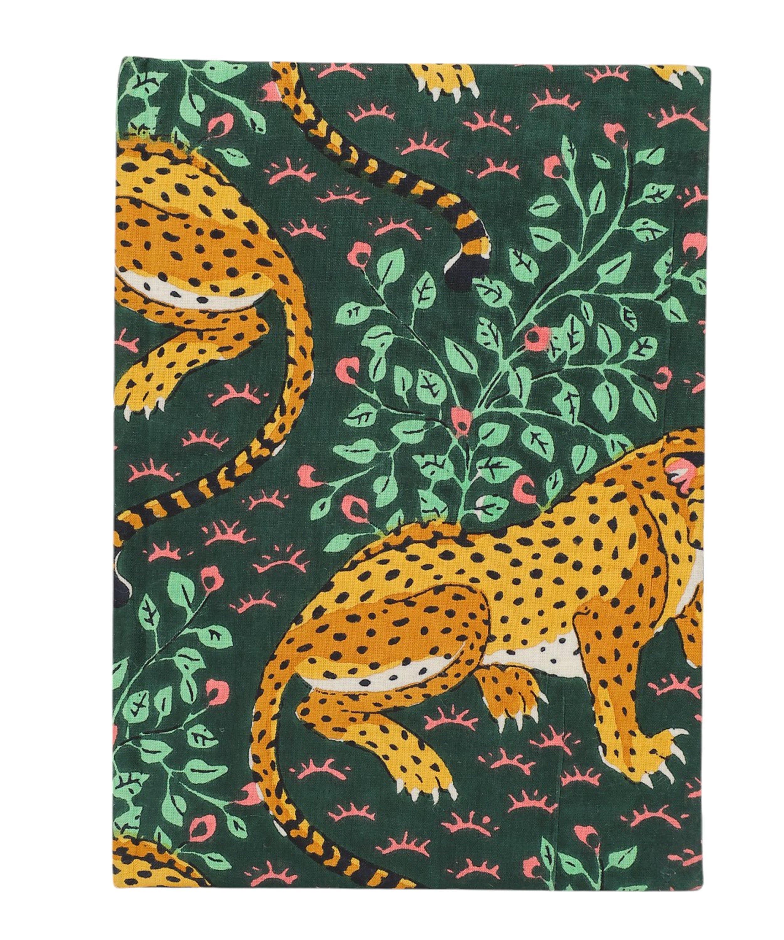 Floral Block Print Diary | Handmade Diary for Writing & Notes