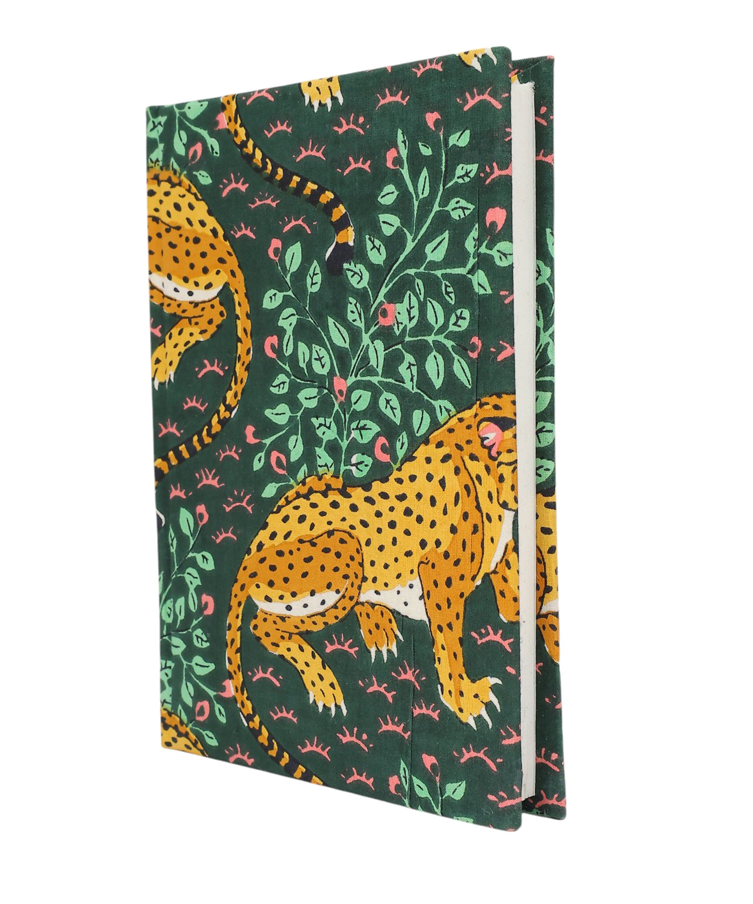 Floral Block Print Diary | Handmade Diary for Writing & Notes