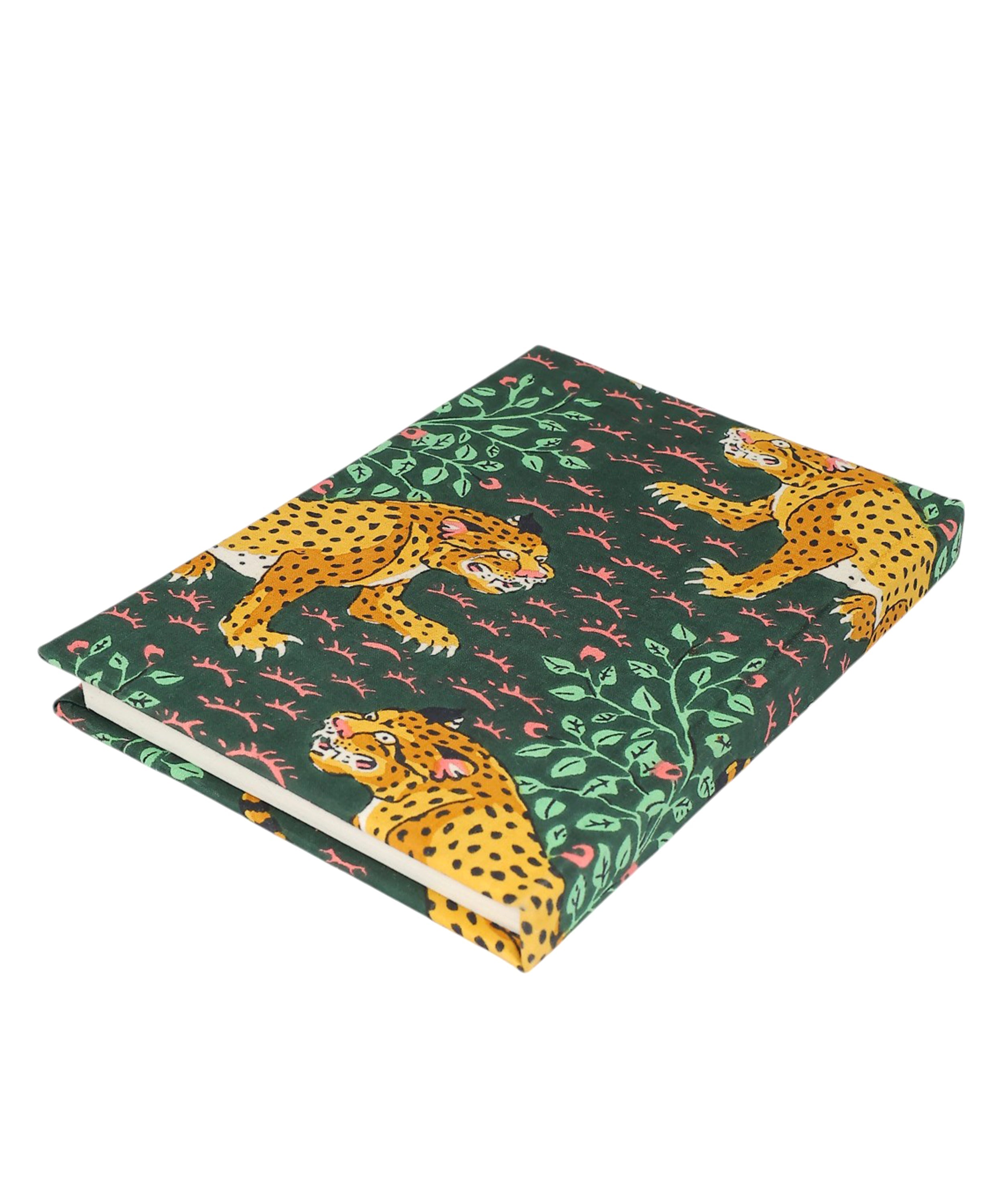 Floral Block Print Diary | Handmade Diary for Writing & Notes