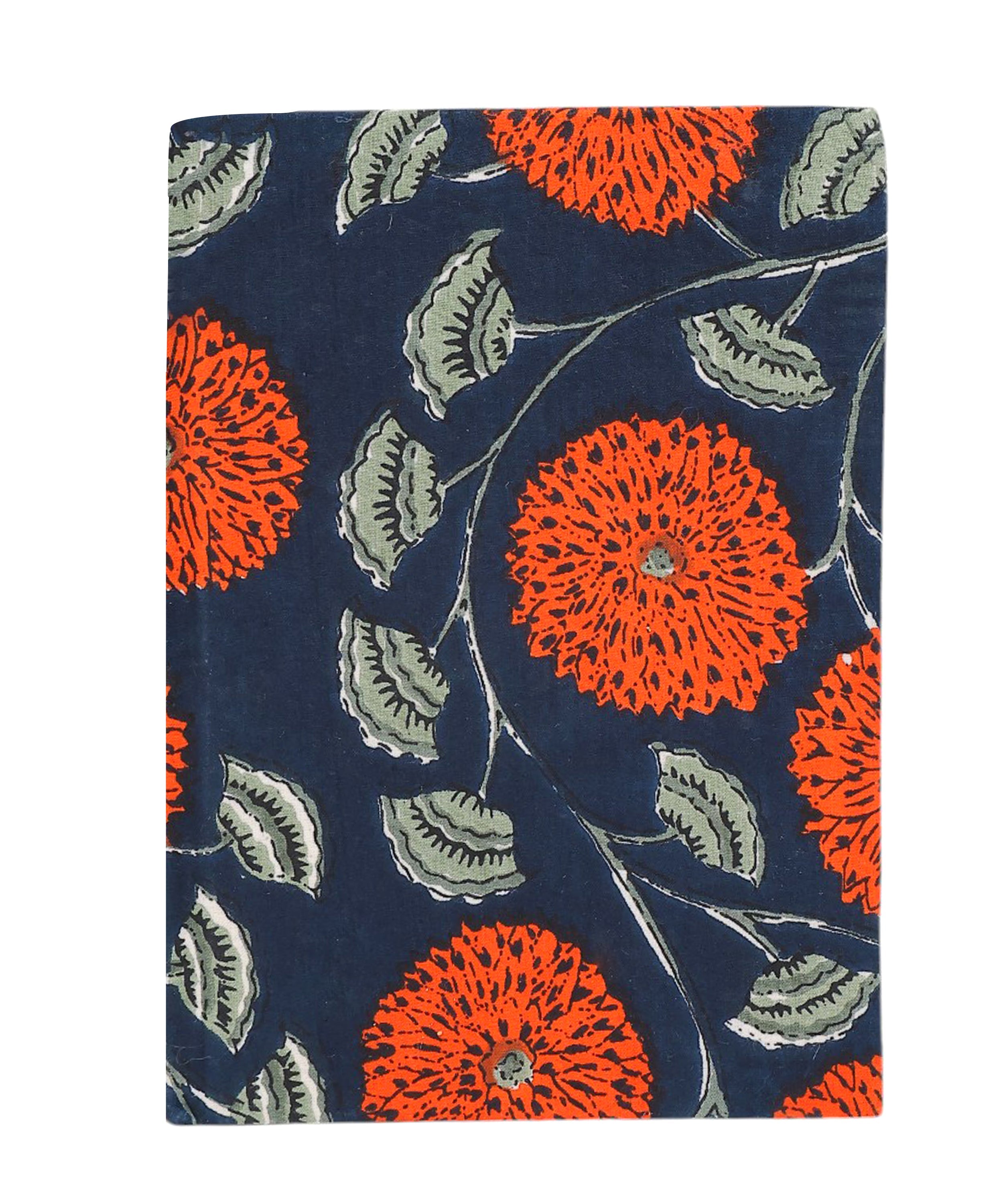 Floral Block Print Diary | Handmade Diary for Writing & Notes