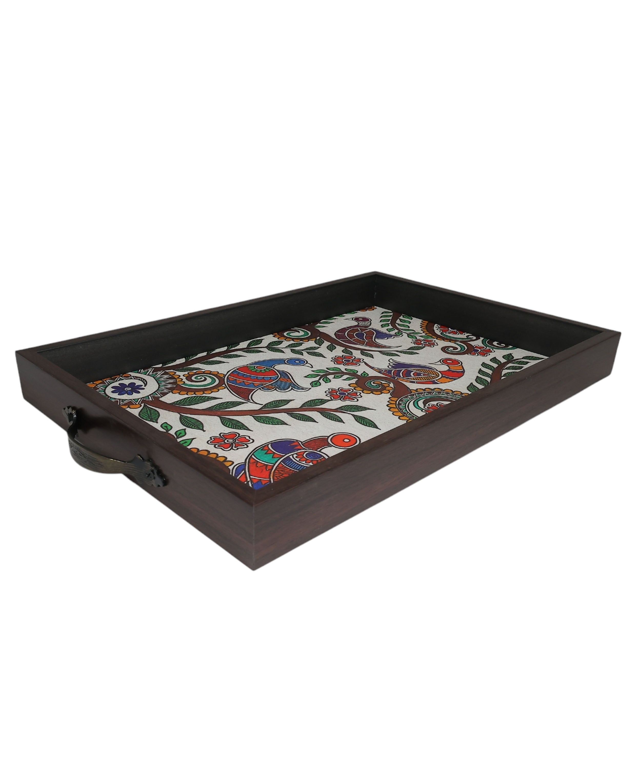 Elegant Rectangular MDF Serving Tray | Stylish & Durable Serving Tray for Home & Dining Decor