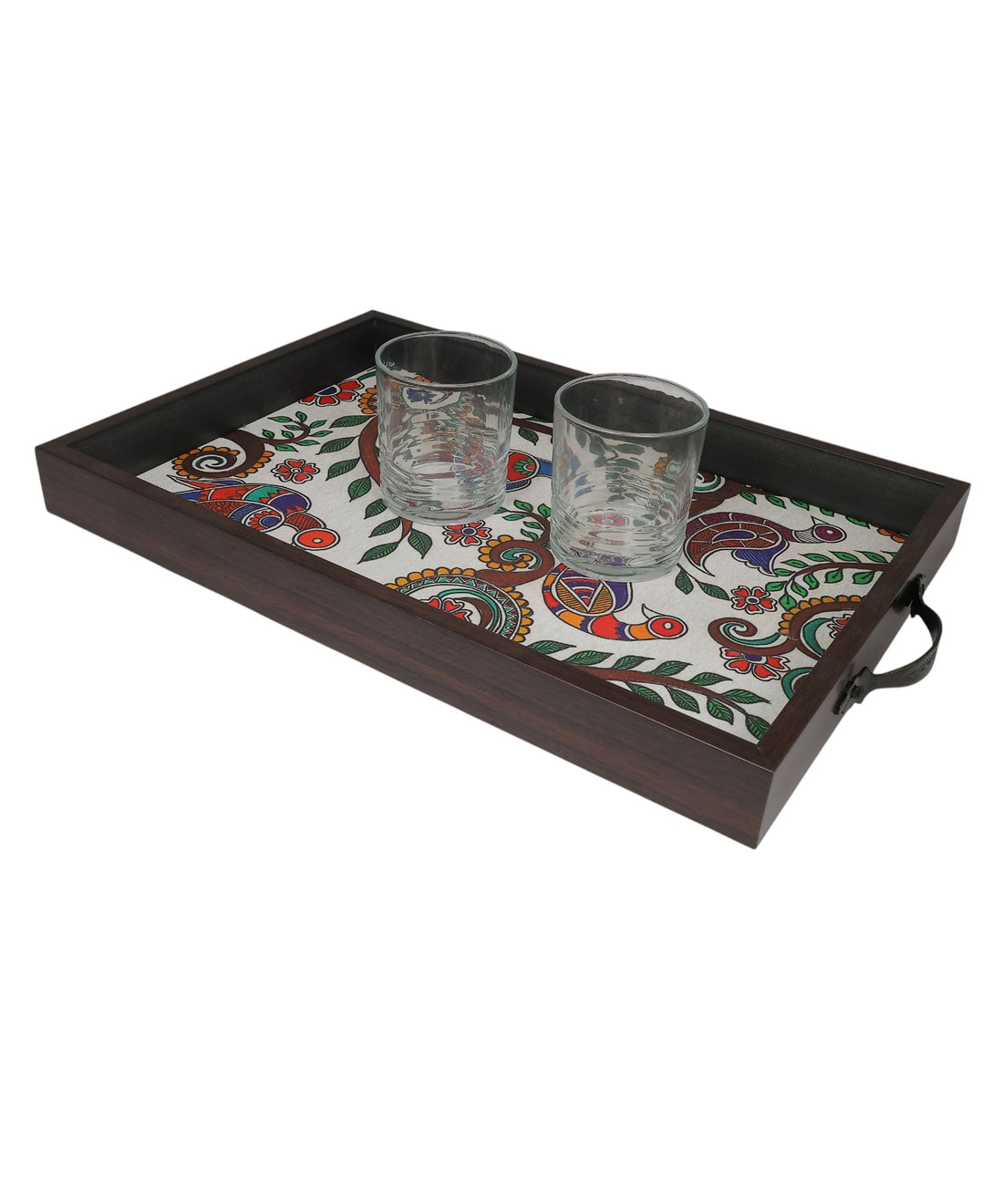 Elegant Rectangular MDF Serving Tray | Stylish & Durable Serving Tray for Home & Dining Decor