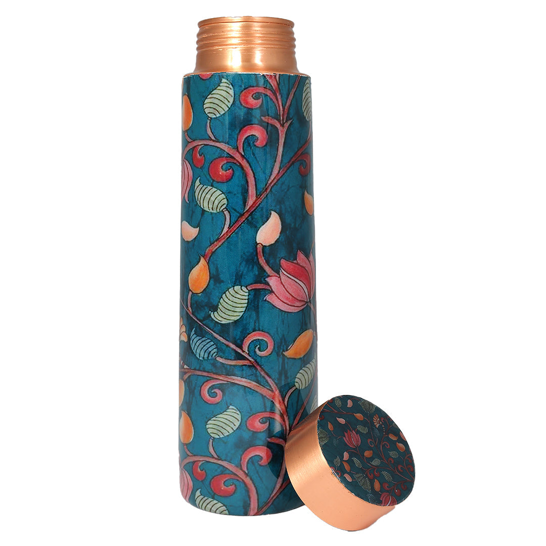 Copper Water Bottle | 1 Litre | Boosts Immunity