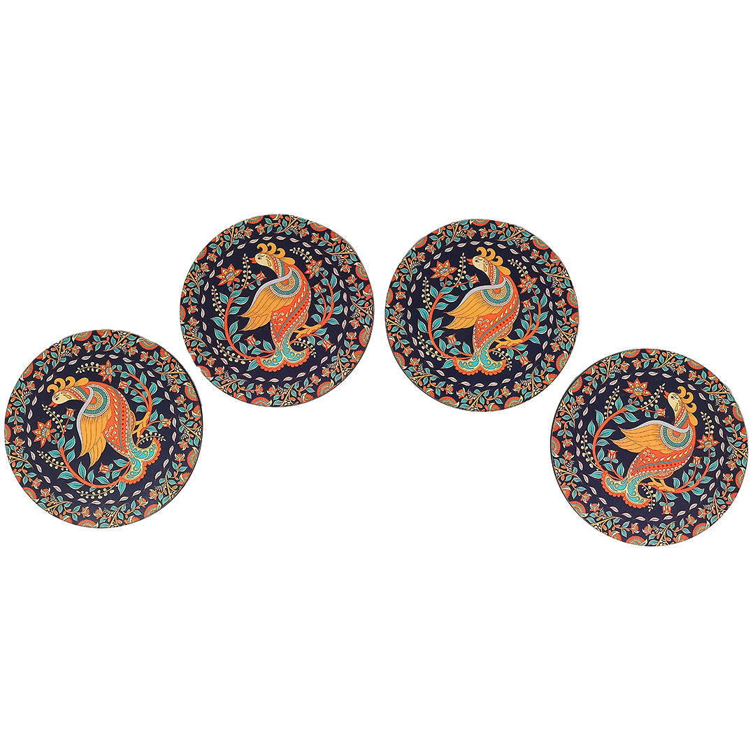 Elegant MDF Print Coaster – Stylish & Durable Design (Set Of 4)