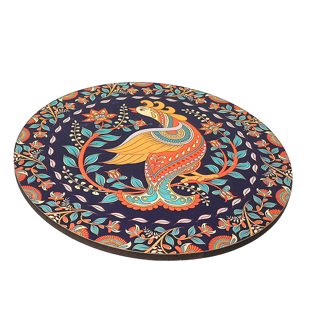 Elegant MDF Print Coaster – Stylish & Durable Design (Set Of 4)