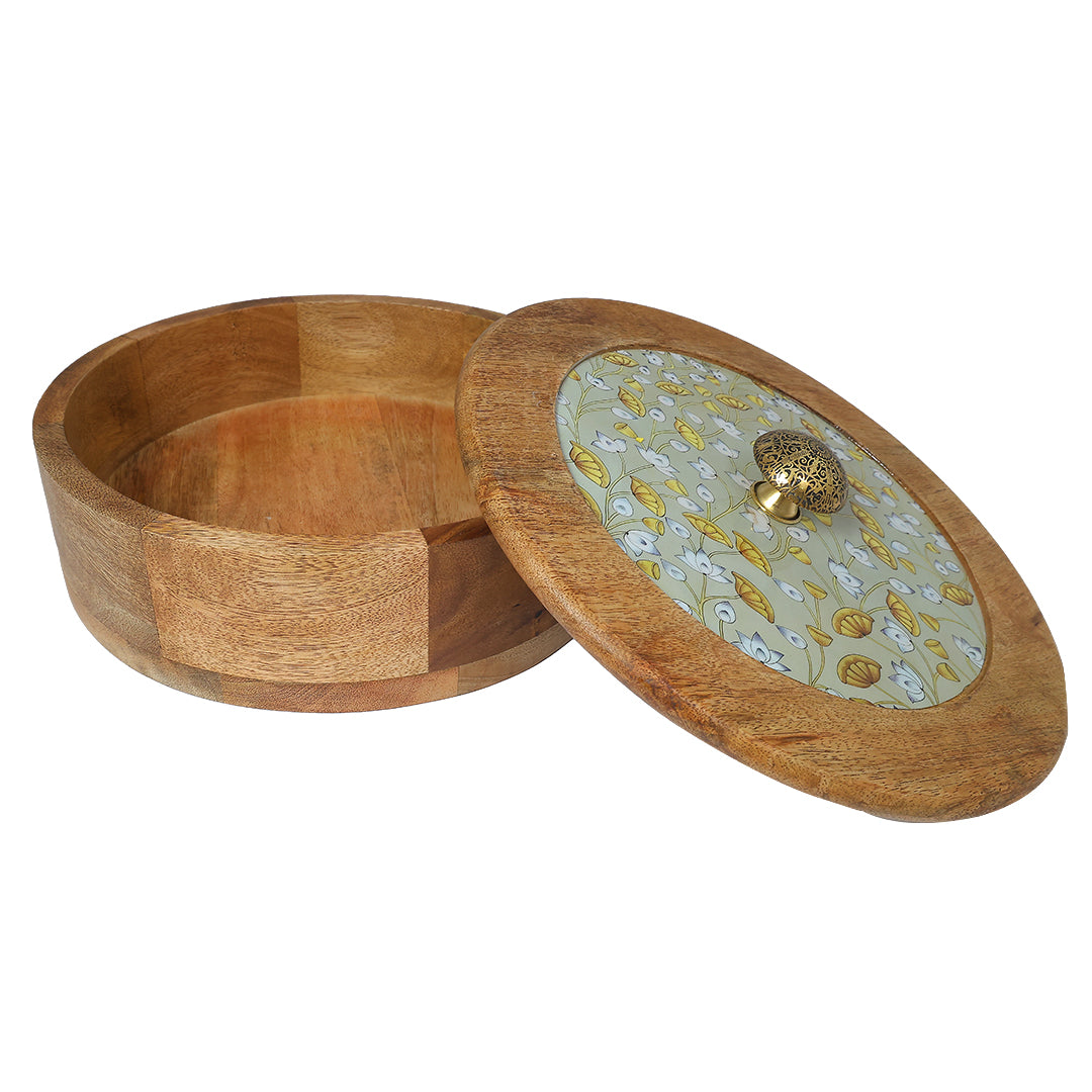 Sophisticated Wooden Multipurpose Storage Box  | Ecofriendly Tableware | Stylish & Durable