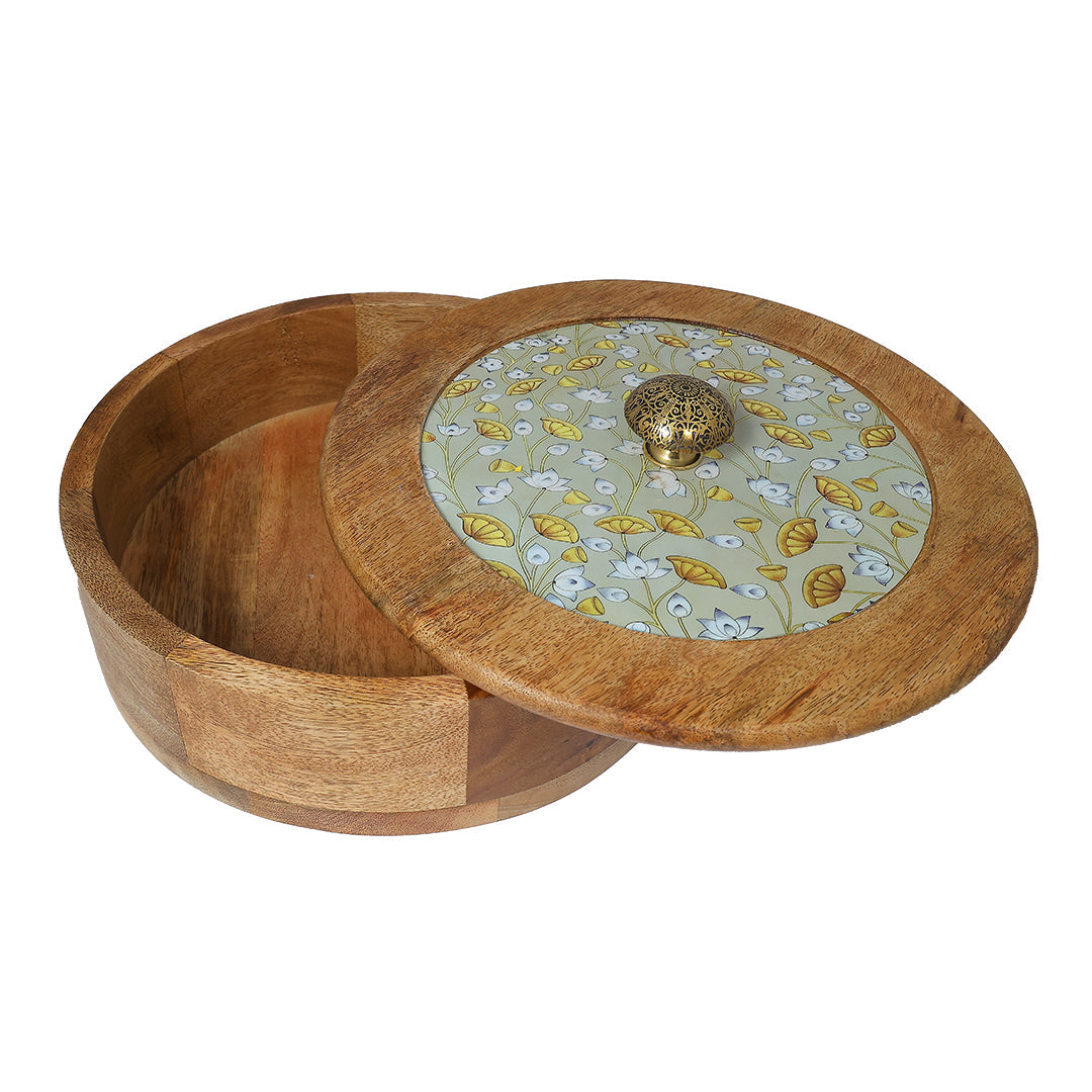 Sophisticated Wooden Multipurpose Storage Box  | Ecofriendly Tableware | Stylish & Durable