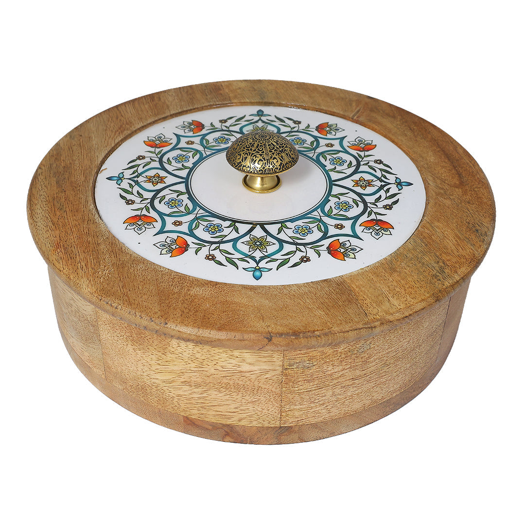 Sophisticated Wooden Multipurpose Storage Box  | Ecofriendly Tableware | Stylish & Durable