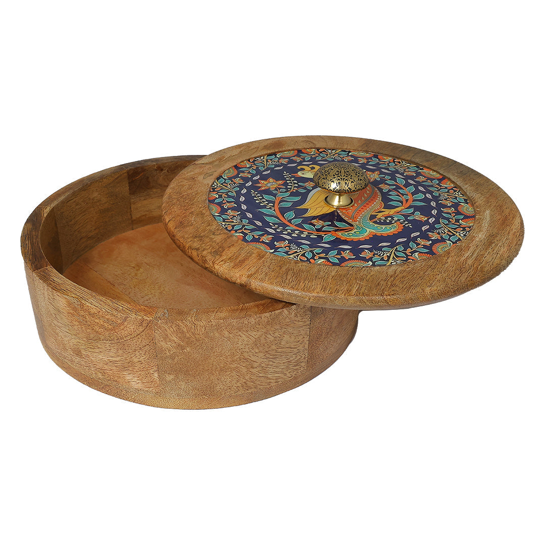 Sophisticated Wooden Multipurpose Storage Box  | Ecofriendly Tableware | Stylish & Durable