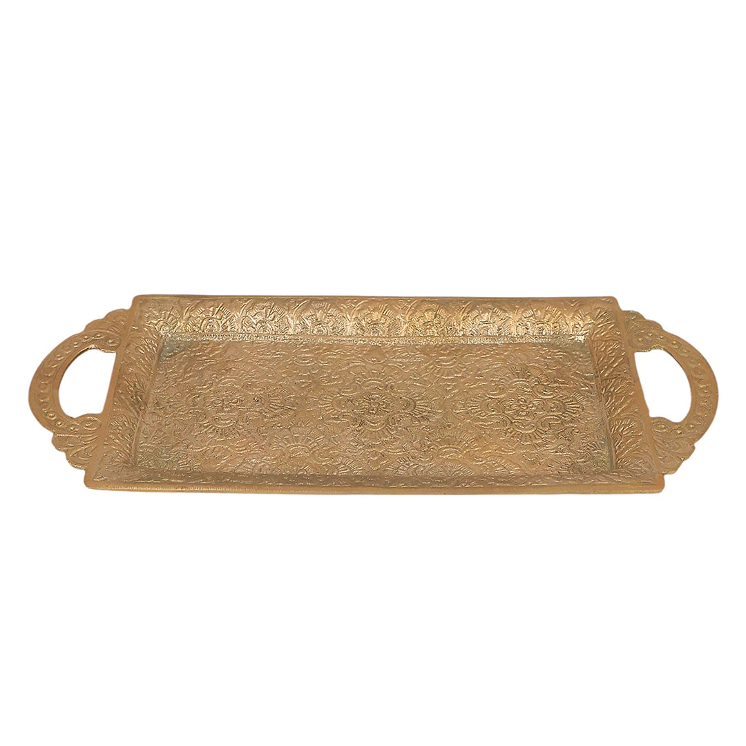 Handcrafted Brass Snack Tray Eid Gift
