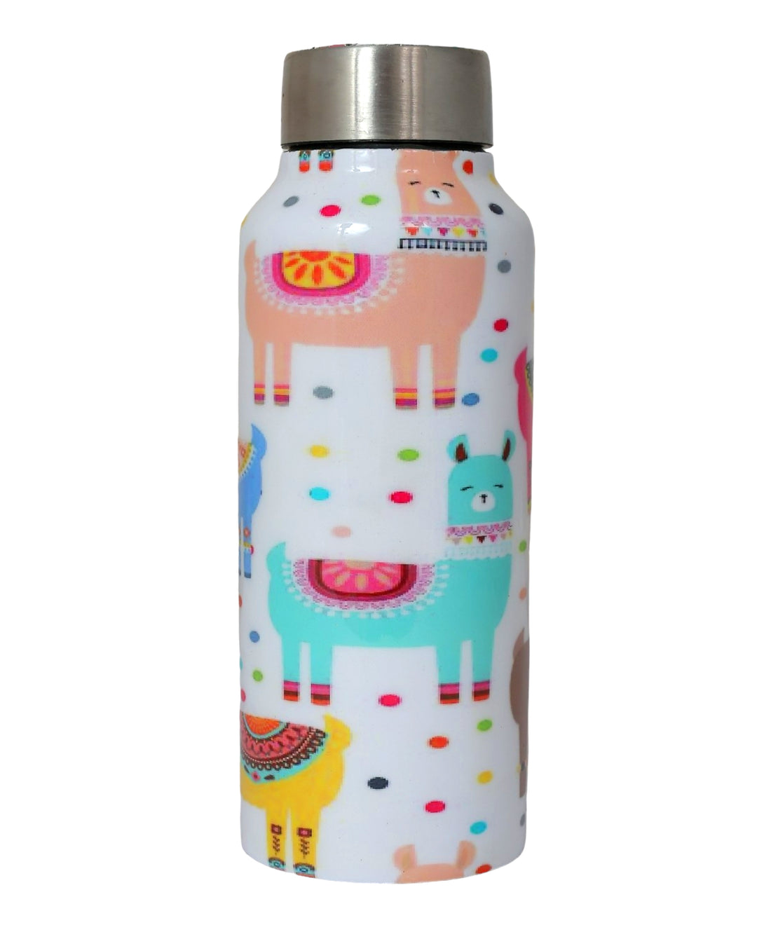 Handcrafted Eco-Friendly Meenakari Steel Bottle(750 ML)