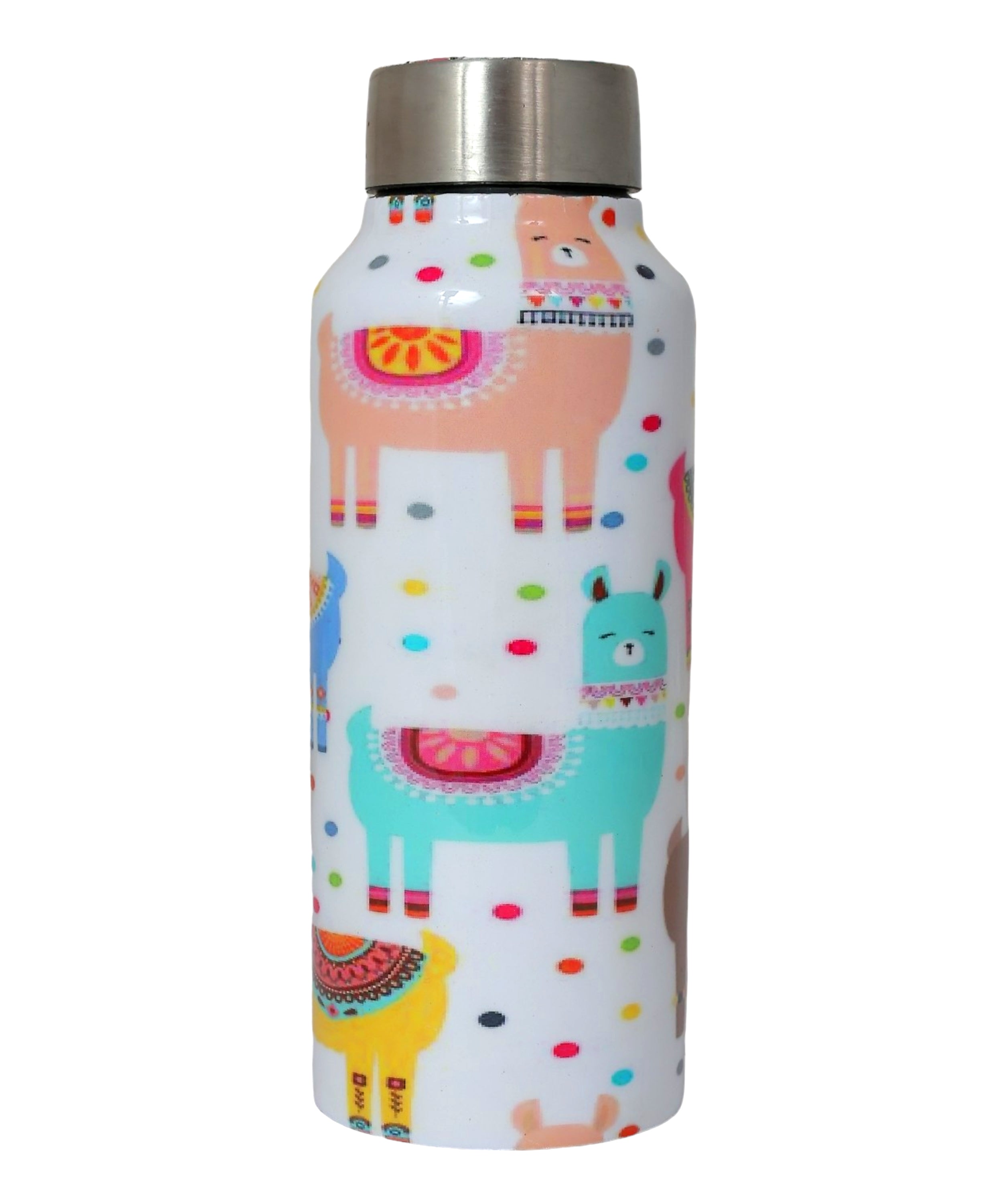 Handcrafted Eco-Friendly Meenakari Steel Bottle(750 ML)