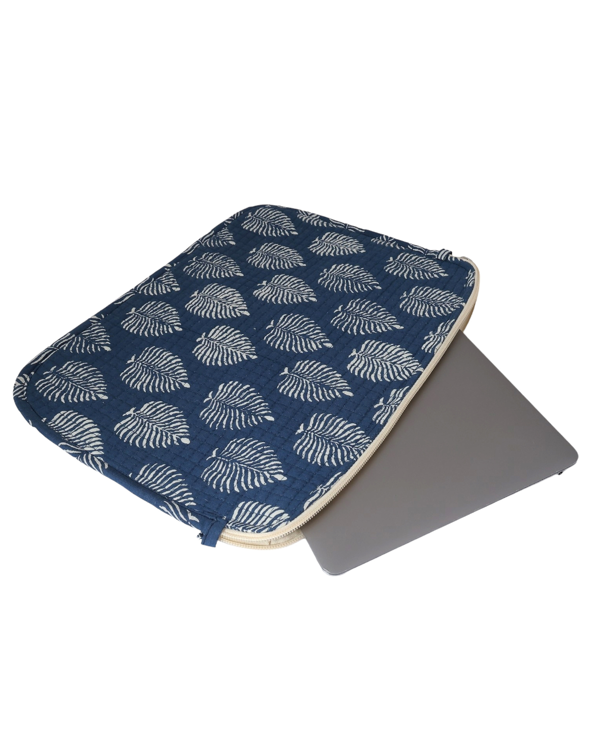 Block Printed Laptop Sleeve