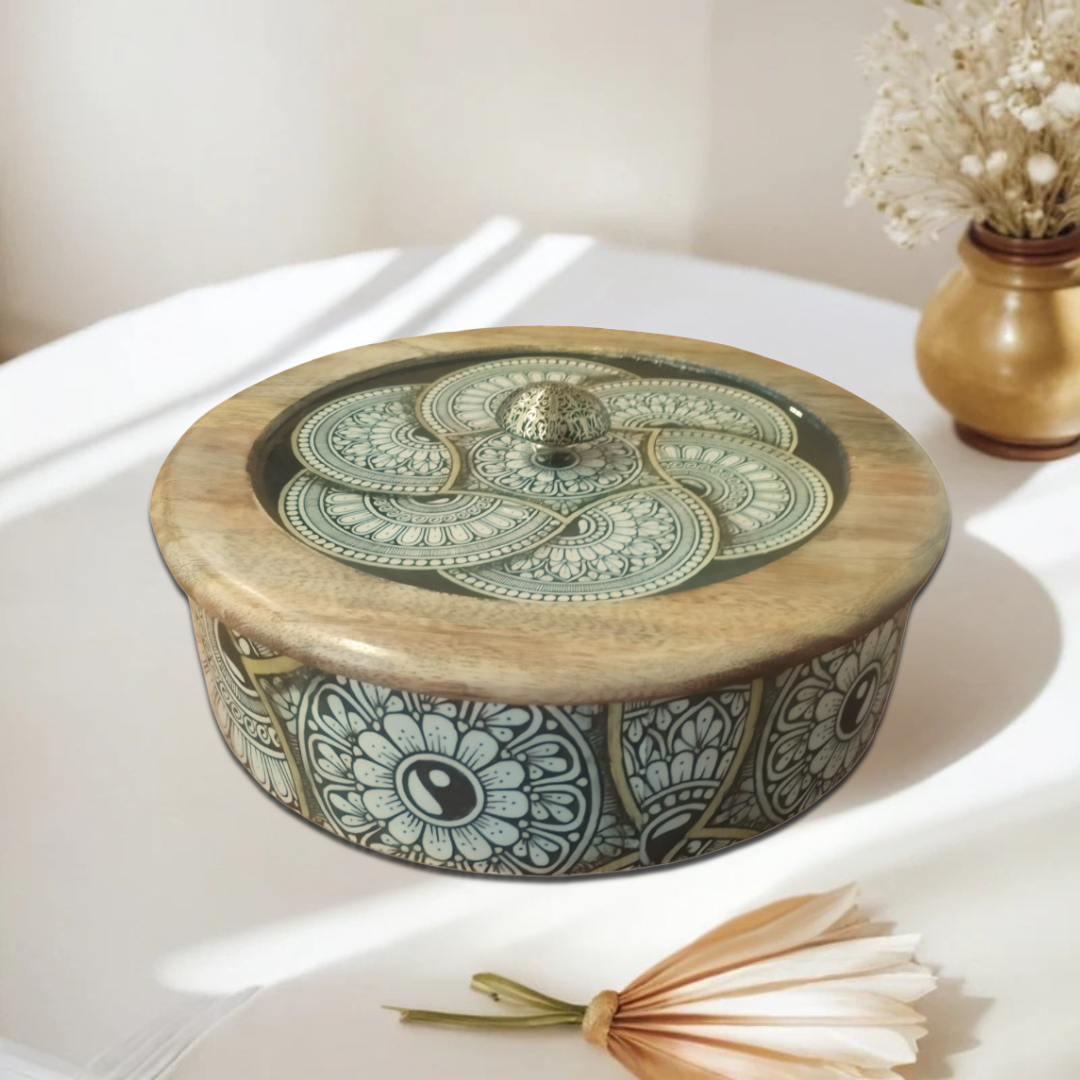 Sophisticated Wooden Eid Gifting Storage Box