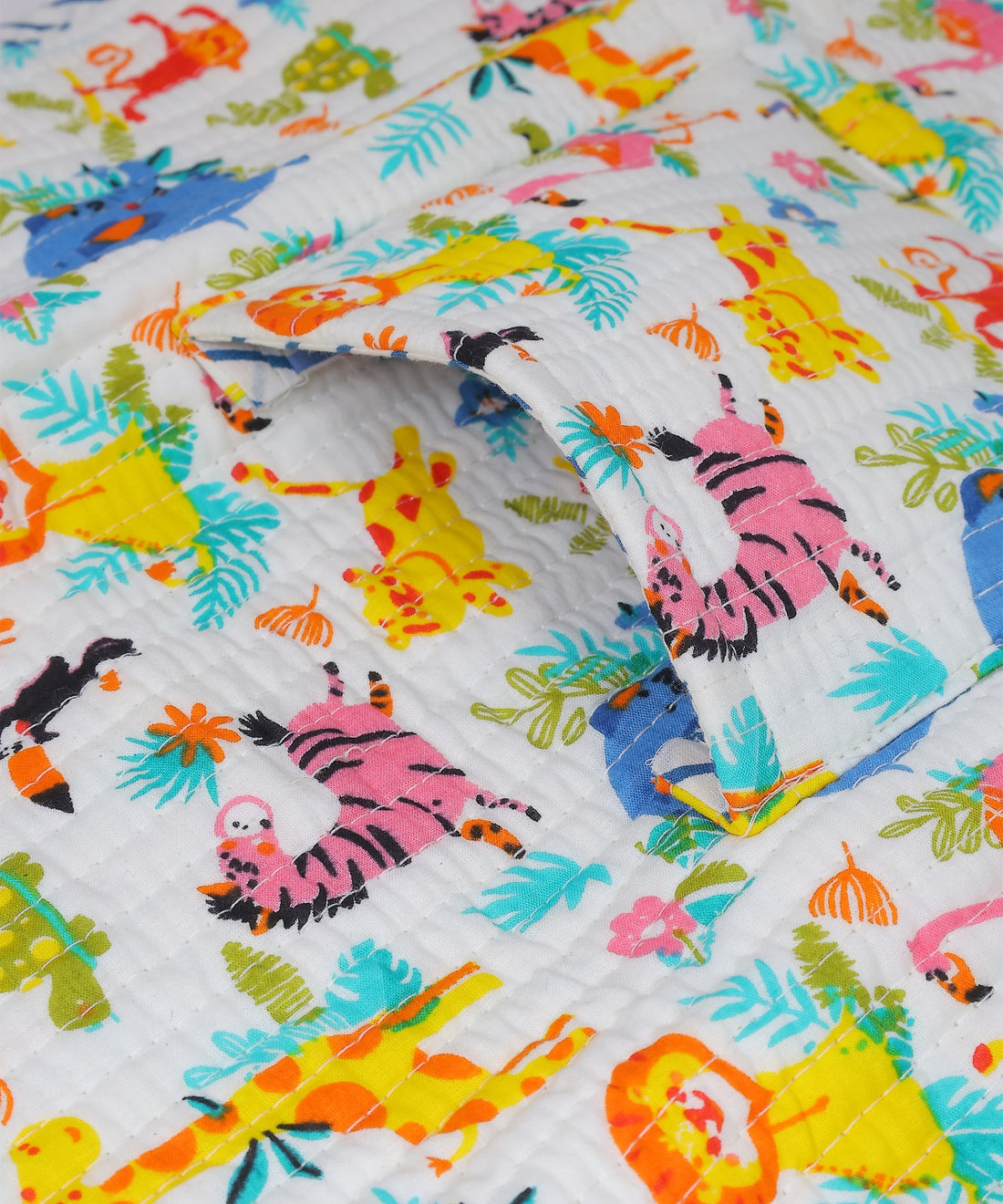 Animal Print Kids Apron | Reversible