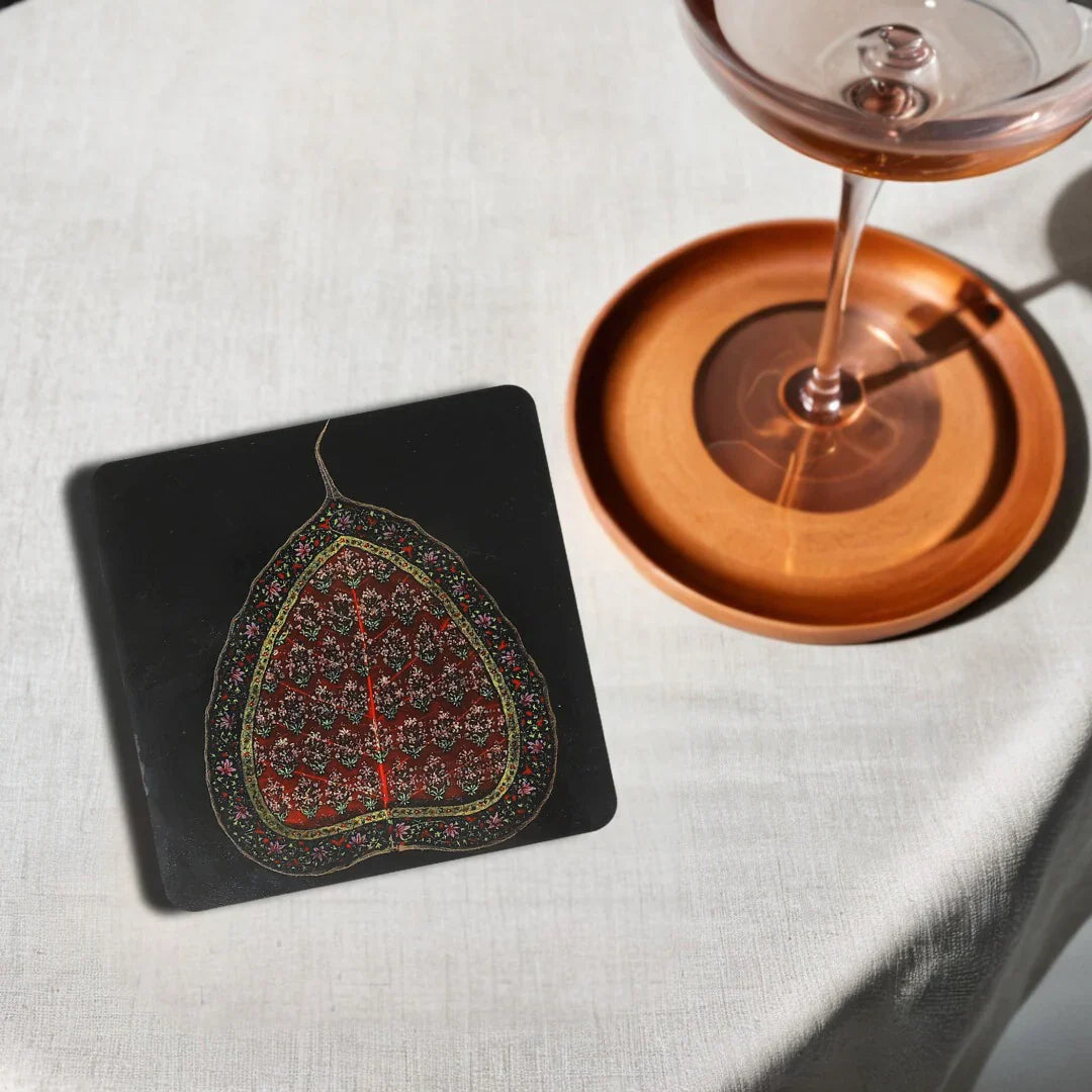 Elegant MDF Print Coaster – Stylish & Durable Design (Set Of 4)