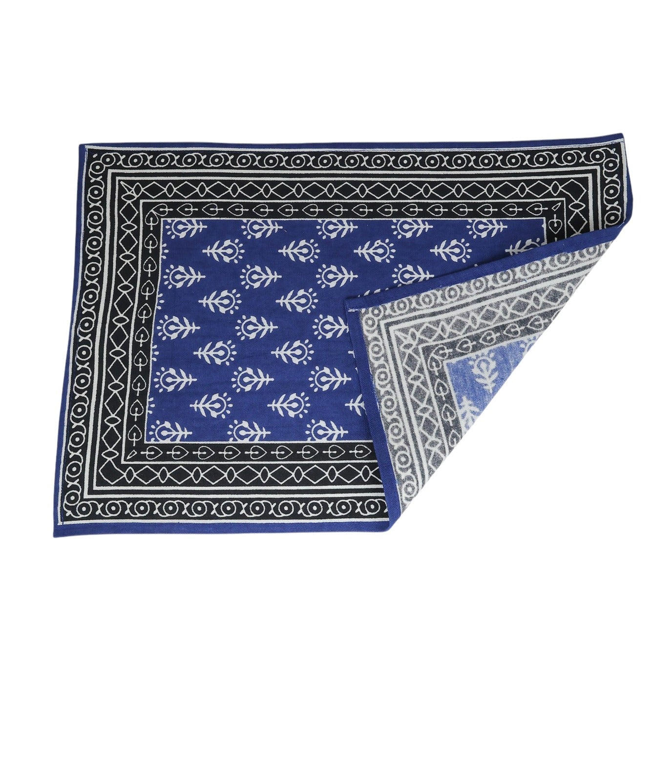 Block Printed Table Placemat (Set of 6) | Handcrafted Dining Placemats